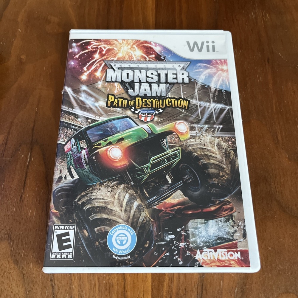 Monster Jam: Path of Destruction (Nintendo Wii, 2010)